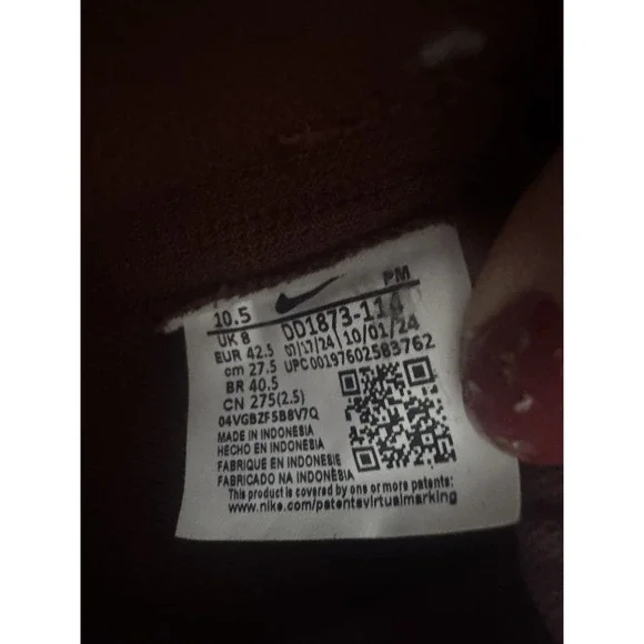 Nike Dunk Low Next Nature Women's Sneakers 10.5 elemental Pink Dark Pony NWT - Picture 11 of 13